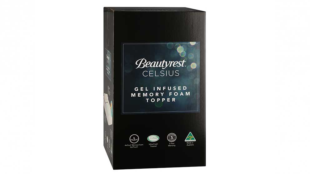 beautyrest celsius mattress topper